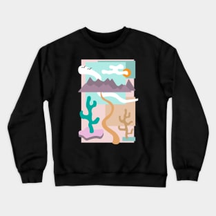 Cactus Mountains Crewneck Sweatshirt